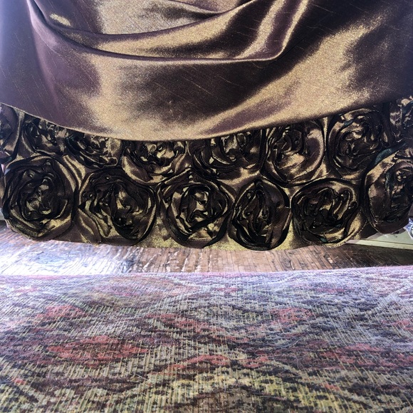 AZURE BROWN FORMAL DRESS - Picture 2 of 6